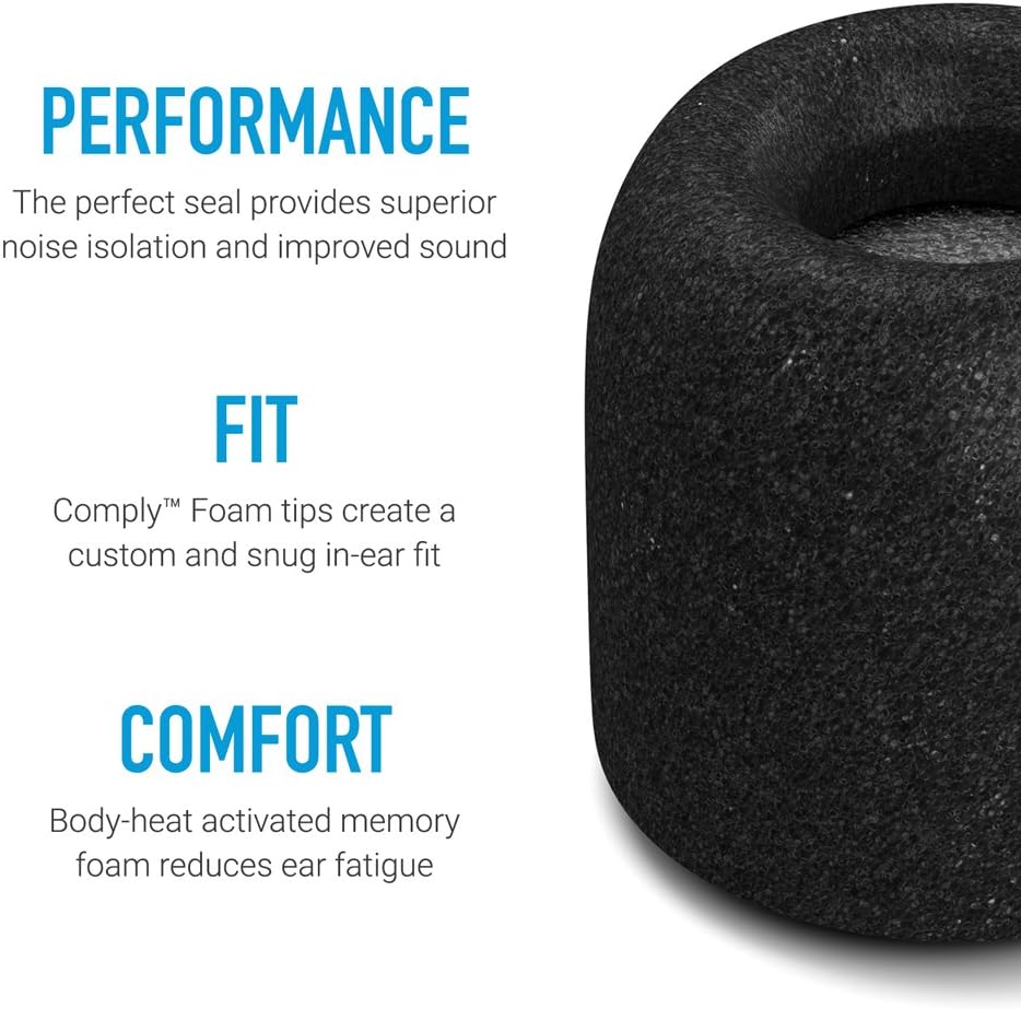 Comply Isolation Foam Eartips T-600 Comply Isolation Foam Eartips T-600